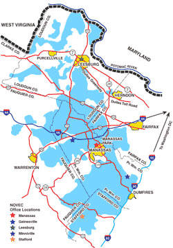 NOVEC - Territory Map